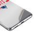 NFL New England Patriots White Striped Galaxy S20 Plus Skin